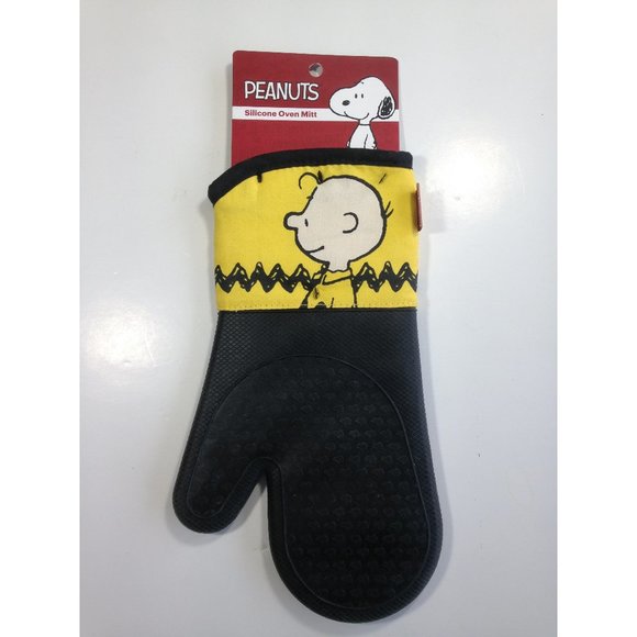 Peanuts Charlie Brown Silicone Oven Mitt - NEW - Picture 1 of 4